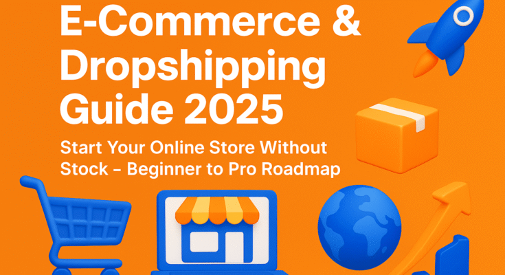 e-commerce and dropshipping roadmap by earnzora.com