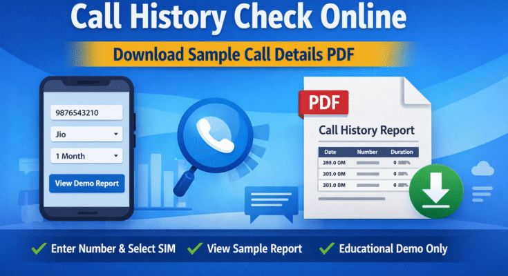 Call History Demo Tool