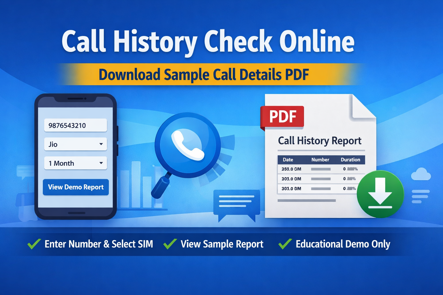 Call History Demo Tool – View Sample Call Details PDF