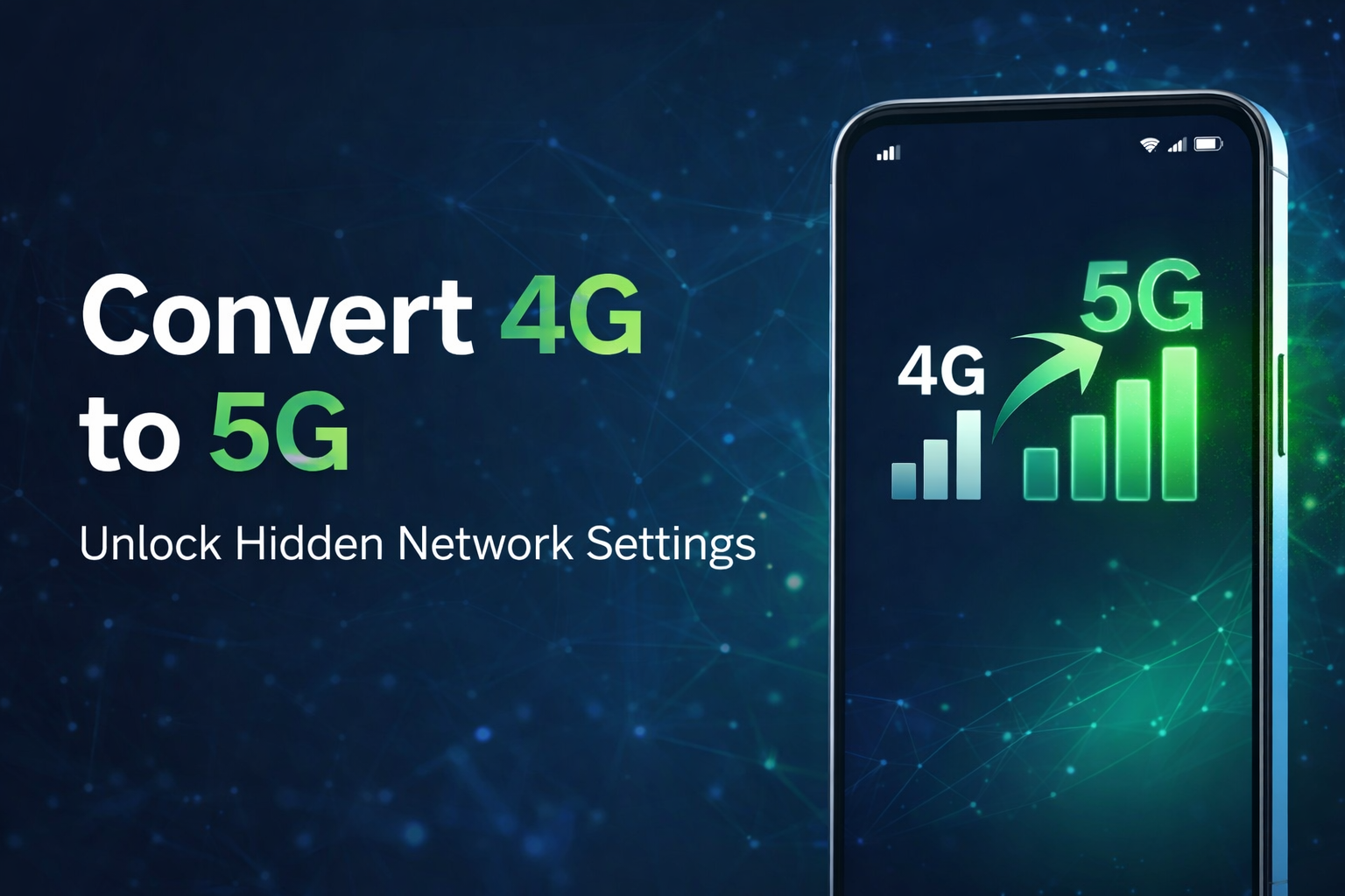 Force LTE Only (4G/5G) App – Enable Hidden Android Network Settings Easily